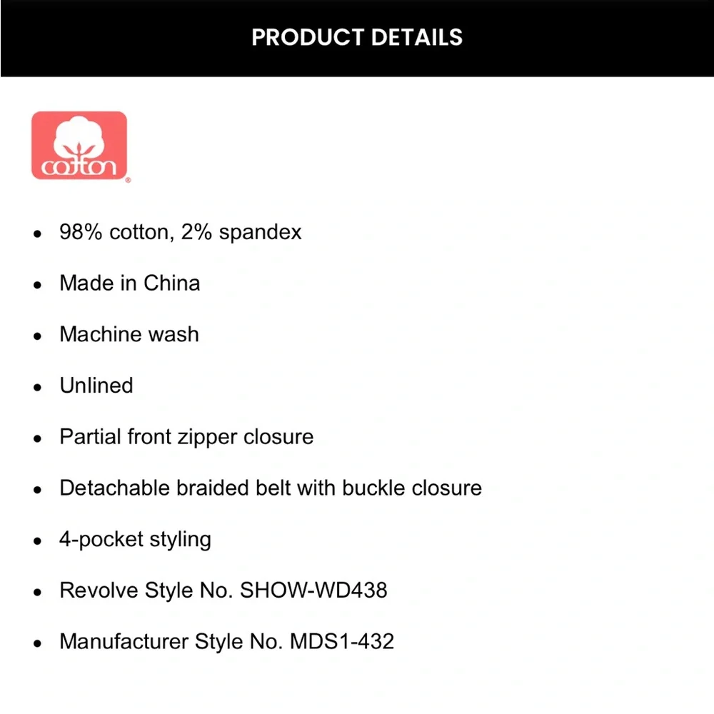 Show Me Your MuMu Outlaw Denim Dress in Tide Size XS NWT - Picture 3 of 14